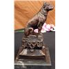 Image 4 : Labrador Puppy Dog Bronze Sculpture on marble base