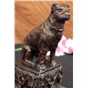 Image 5 : Labrador Puppy Dog Bronze Sculpture on marble base