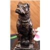 Image 7 : Labrador Puppy Dog Bronze Sculpture on marble base