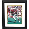 Image 1 : Eddie George Unsigned Tennessee Oilers Pro Bowl 8X10 Photo Custom Framed #27