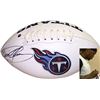 Image 1 : Derrick Henry Signed Tennessee Titans White Logo Football- Steiner Hologram