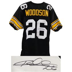 Rod Woodson Signed Black And Gold Custom Jersey