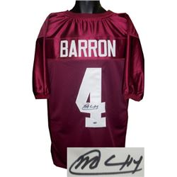 Mark Barron Signed Alabama Crimson Tide Maroon Custom Jersey- Barron Hologram