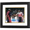 Image 1 : Magic Johnson Signed Team USA Olympic Dream Team 16X20 Photo Custom Framed (Fist Bump With Michael J