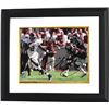 Image 1 : Derrick Henry Signed Alabama Crimson Tide 11X14 Photo Custom Framed #2 (Hand Up Heisman Pose)- Henry