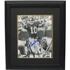 Image 1 : Brad Van Pelt Signed New York Giants 8X10 Photo Custom Framed (Deceased)