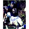 Image 1 : Dick Butkus Signed Chicago Bears 8X10 Photo W/#51