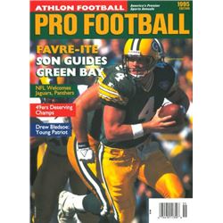 Brett Favre Unsigned Green Bay Packers Athlon Sports 1995 NFL Pro Football Preview Magazine