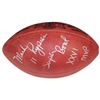 Image 1 : Mark Rypien Signed Wilosn Official NFL Super Bowl XXVI Logo Football SB XXVI MVP- (Washington Redski