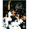 Image 1 : John Wetteland Signed New York Yankees 8X10 Photo WS MVP 96 (Vertical Celebration)