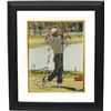Image 1 : Jesper Parnevik Signed 8X10 Photo Custom Framed- Mounted Hologram
