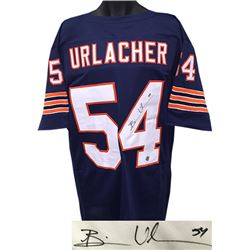 Brian Urlacher Signed Chicago Bears Navy Prostyle Jersey-Urlacher Hologram