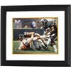 Image 1 : Dan Hampton Signed Chicago Bears 16X20 Photo Custom Framed Dual HOF 2002 & SB XX Champs