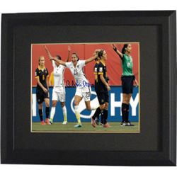 Christen Press Signed 8X10 Photo Custom Framed First Goal Team USA 15 World Cup (Horizontal-Front Vi