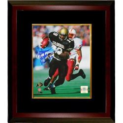 Rashaan Salaam Signed Colorado Buffaloes 8X10 Photo Custom Framed Heisman 94
