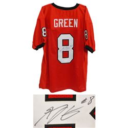 A.J. (AJ) Green Signed Georgia Bulldogs Red Custom Jersey #8- JSA Hologram