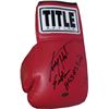 Image 1 : Larry Holmes Signed Title Left Boxing Glove Easton Assassin