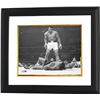 Image 1 : Muhammad Ali Unsigned 11X14 Photo B&W Custom Framed Over Sonny Liston (Horizontal)