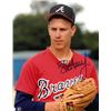 Steve Avery Signed Atlanta Braves 8X10 Photo (Red Jersey Close Up)