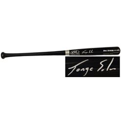 Jorge Soler Signed Rawlings Black Big Stick Baseball Bat