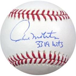 Paul Molitor Signed Official Major League Baseball 3319 Hits (Blue Jays/ Brewers)