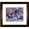 Image 1 : Marty Lyons Signed Alabama Crimson Tide 8X10 Photo Roll Tide Custom Framed- Steiner Hologram