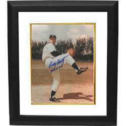 Bobby Shantz Signed New York Yankees 8X10 Photo Custom Framed 1958 WSC (World Series Champs)