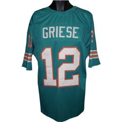 Bob Griese Miami Dolphins Unsigned Teal TB Prostyle Jersey XL