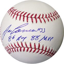 Jose Canseco Signed Official Major League Baseball 86 ROY & 88 MVP (Oakland A's)