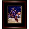 Image 1 : Earl Monroe Signed New York Knicks 8X10 Photo Custom Framed (Dribbling)- Steiner Hologram