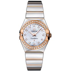 Omega  Constellation Polished Quartz 27Mm  Women Watch