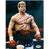 Image 1 : Tommy Morrison Signed Boxing 8X10 Photo Deceased (Rocky V)- PSA Hologram