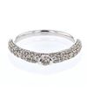 Pave Set Thin Diamond Band In 14K White Gold | 330572
