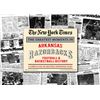 Image 1 : Arkansas Razorbacks Unsigned Greatest Moments In History New York Times Historic Newspaper Compilati