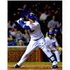 Image 1 : Javier Baez Signed Chicago Cubs Batting Action 8X10 Photo