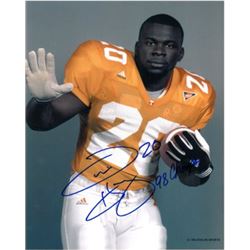 Travis Henry Signed Tennessee Vols 8X10 Photo 98Champs