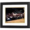 Image 1 : Dennis Rodman Signed Chicago Bulls 16X20 Photo Diving Custom Framed