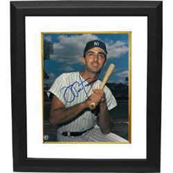 Joe Pepitone Signed New York Yankees Color 8X10 Photo Custom Framed