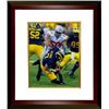 Image 1 : Vernon Gholston Signed Ohio State Buckeyes 16X20 Photo Custom Framed