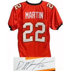 Doug Martin Signed Tampa Bay Buccaneers Red TB Prostyle Jersey