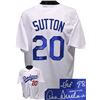 Image 1 : Don Sutton Signed Los Angeles Dodgers White Prostyle Jersey HOF 98