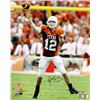 Image 1 : Colt Mccoy Signed Texas Longhorns 16X20 Photo Orange Jersey Passing- Tri-Star Hologram