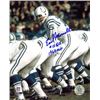 Image 1 : Earl Morrall Signed Baltimore Colts 16X20 Photo #15 QB 1968 MVP