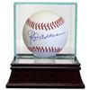 Image 1 : Rod Carew Signed Official Major League Baseball W/ Glass Case (Twins/Angels)