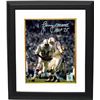Image 1 : Lenny Moore Signed Baltimore Colts 8X10 Photo Custom Framed HOF 75