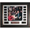 Image 1 : Edie Falco Unsigned Engraved Collection 36X31 Premium Leather Framed W/ Sopranos Cast Photo (Enterta