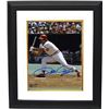 Image 1 : Pete Rose Signed Cincinnati Reds 8X10 Photo (Classic Swing) Custom Framed- Mounted Hologram