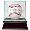Image 1 : Ryne Sandberg Signed Official Major League Baseball HOF 05 W/ Glass Case (Cubs)
