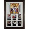Image 1 : Wizard Of Oz Unsigned 27X39 Engraved Signature Series Leather Framed 7 Photos W/Cast (Entertainment)