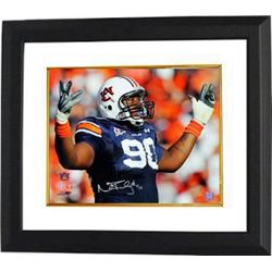 Nick Fairley Signed Auburn Tigers 16X20 Photo Custom Framed- Tri-Star Hologram